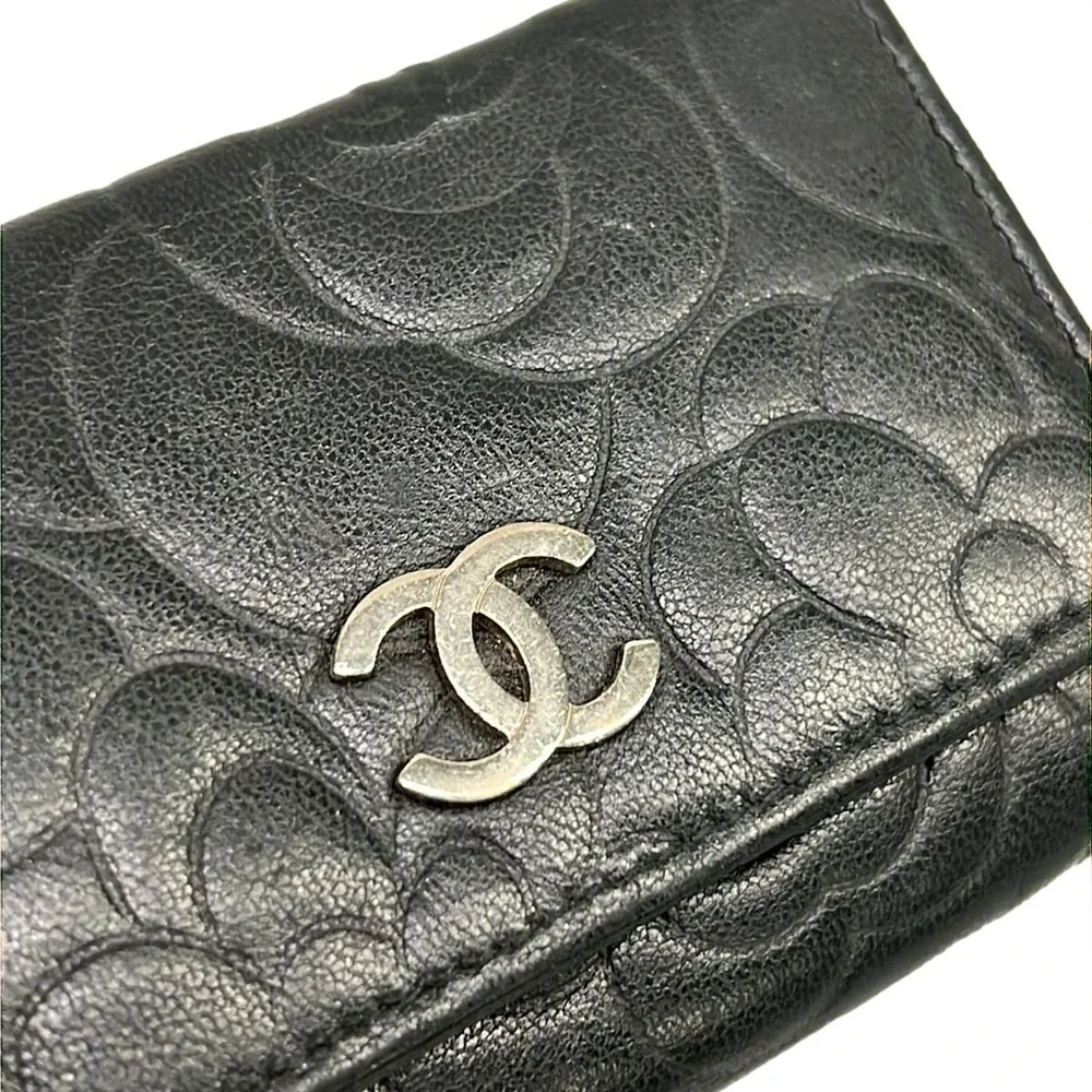 Chanel Camellia Key Case